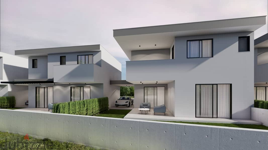 Cyprus Larnaca new villas under construction payment facilities Rf#053 7