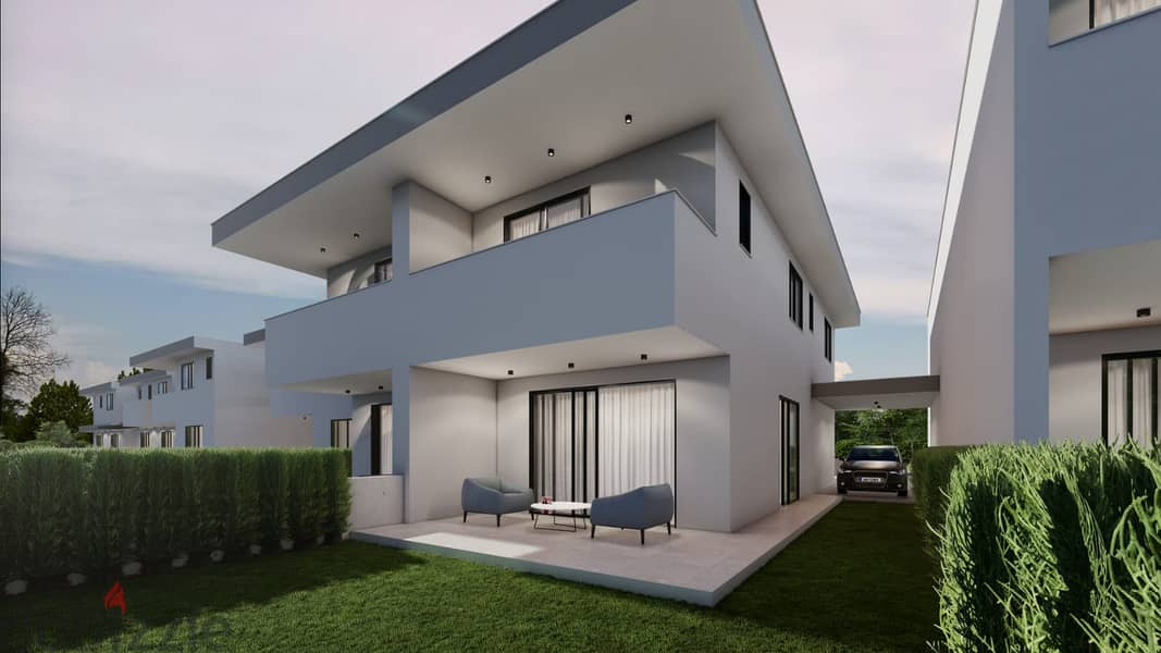 Cyprus Larnaca new villas under construction payment facilities Rf#053 10