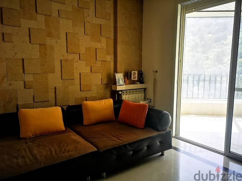 150 Sqm | Furnished Apartment For Rent In Ain Najem | Mountain View 4