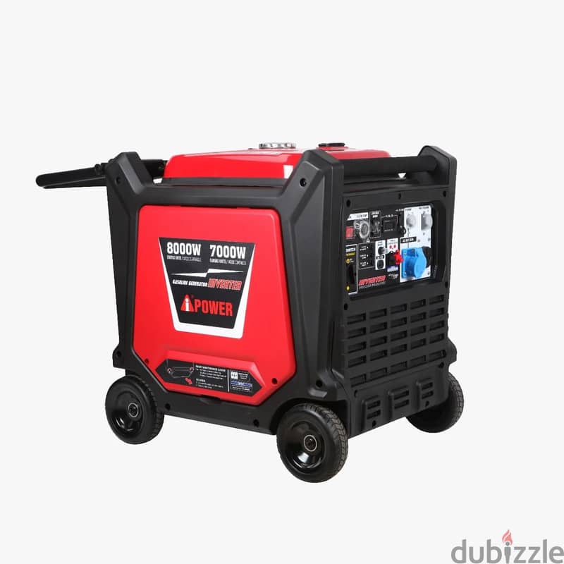 AiPower Inverter Gasoline Generator 34A مولد بنزين انفرتر كاتم SM8000 3