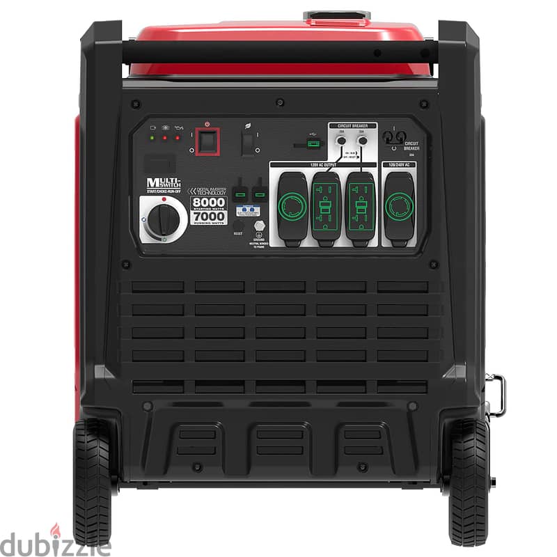 AiPower Inverter Gasoline Generator 34A مولد بنزين انفرتر كاتم SM8000 5