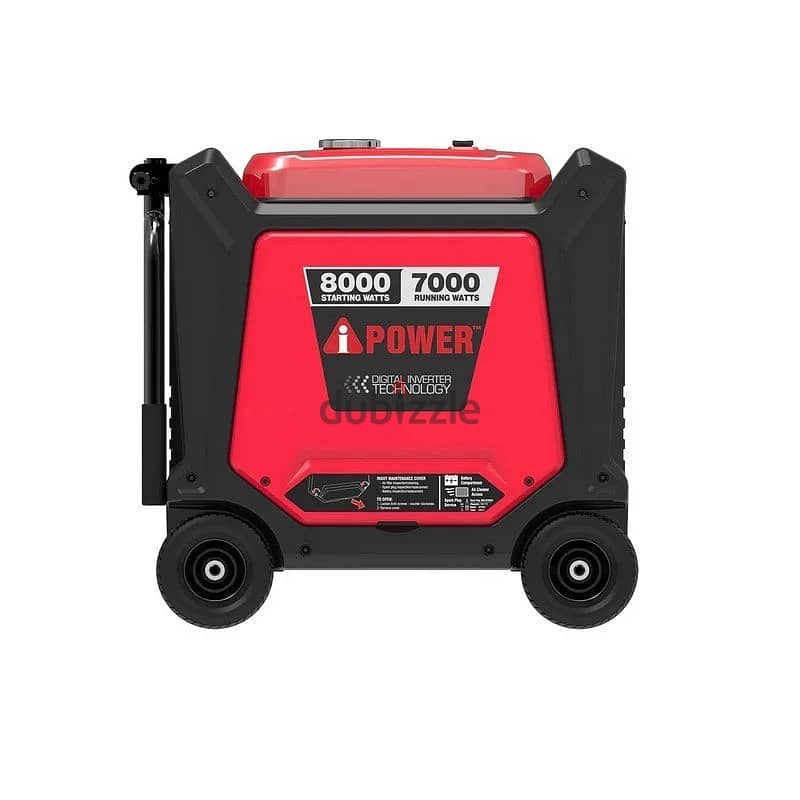 AiPower Inverter Gasoline Generator 34A مولد بنزين انفرتر كاتم SM8000 6