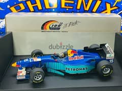 1/18 diecast F1 Sauber Ford Zetec C15 H. H Frentzen 1996 By Minichamps
