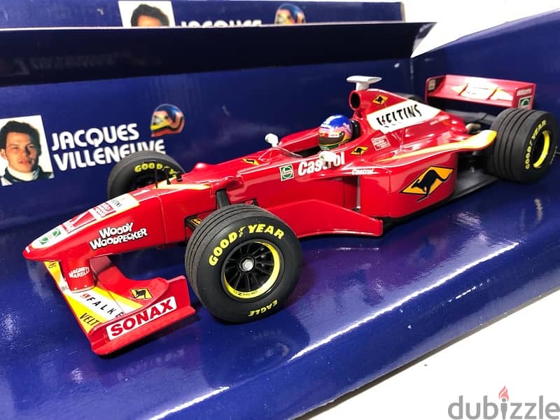 1/18 diecast Formula 1 Williams FW20 J. Villeneuve 1998 by Minichamps 1