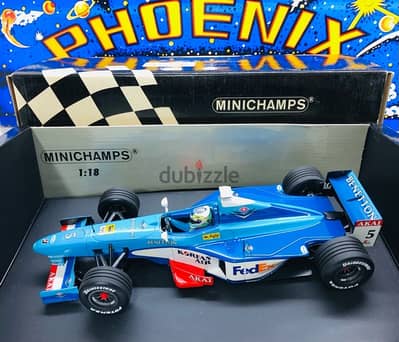 1:18 diecast F1 Benetton Playlife B198 G. Fisichella 1998