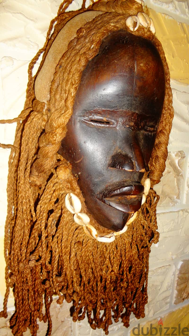 wooden african masks prices varies with each mask 6
