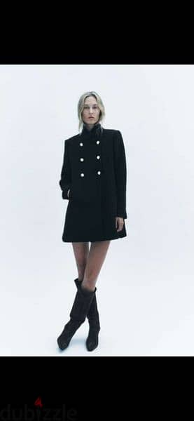 coat black wool high quality S to xL 4