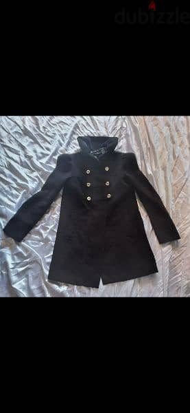 coat black wool high quality S to xL 9