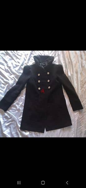 coat black wool high quality S to xL 10