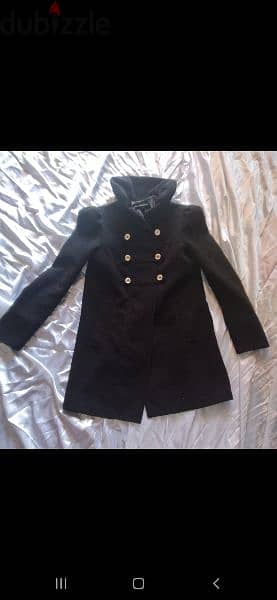 coat black wool high quality S to xL 11