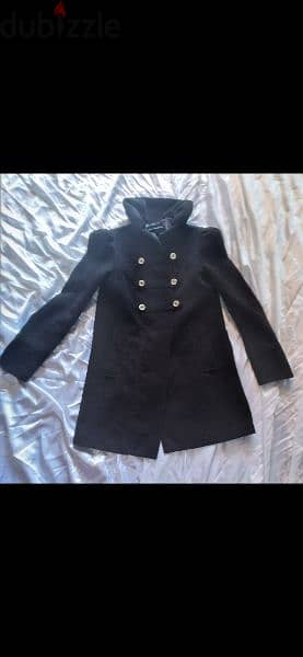 coat black wool high quality S to xL 13