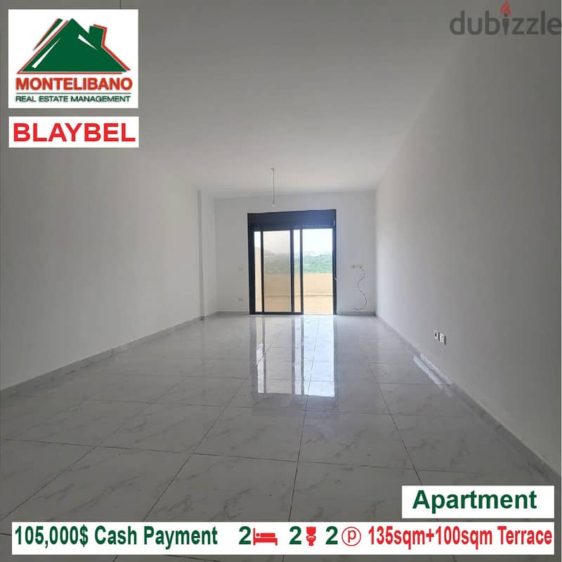 105000$!!! Apartment for sale located in Blaybel 0