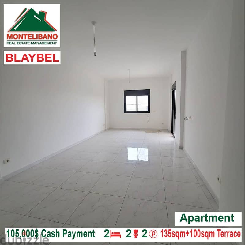 105000$!!! Apartment for sale located in Blaybel 2