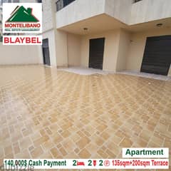 140000$!! Apartment for sale located in Blaybel 0