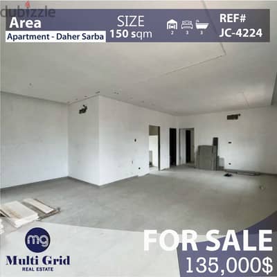 JC-4224 / Apartment for Sale in Sarba, شقة للبيع في ضهر صربا