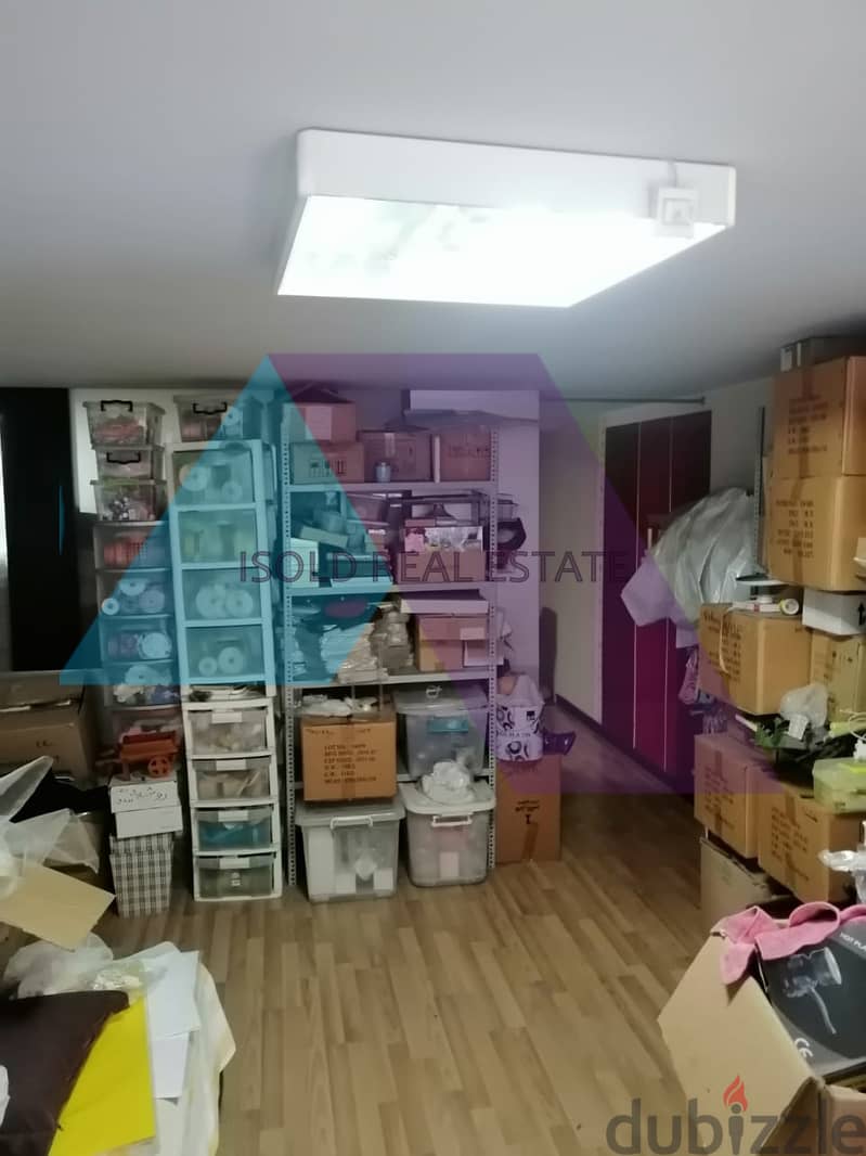 A 40 m2 duplex store for rent in Bsalim/Mezher 4