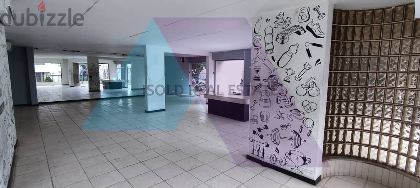 A 120 m2 store for rent in Dhour el Naccache ,Residential area 2