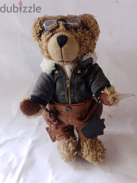 plush Bear with gun 0