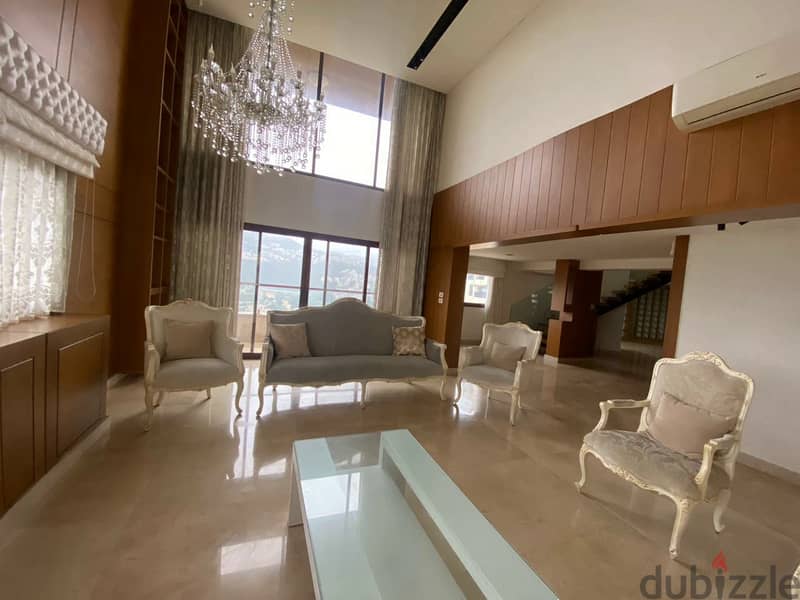 Louaizeh 427m2 | Duplex | Furnished | Decorated | Open View | PA | 4