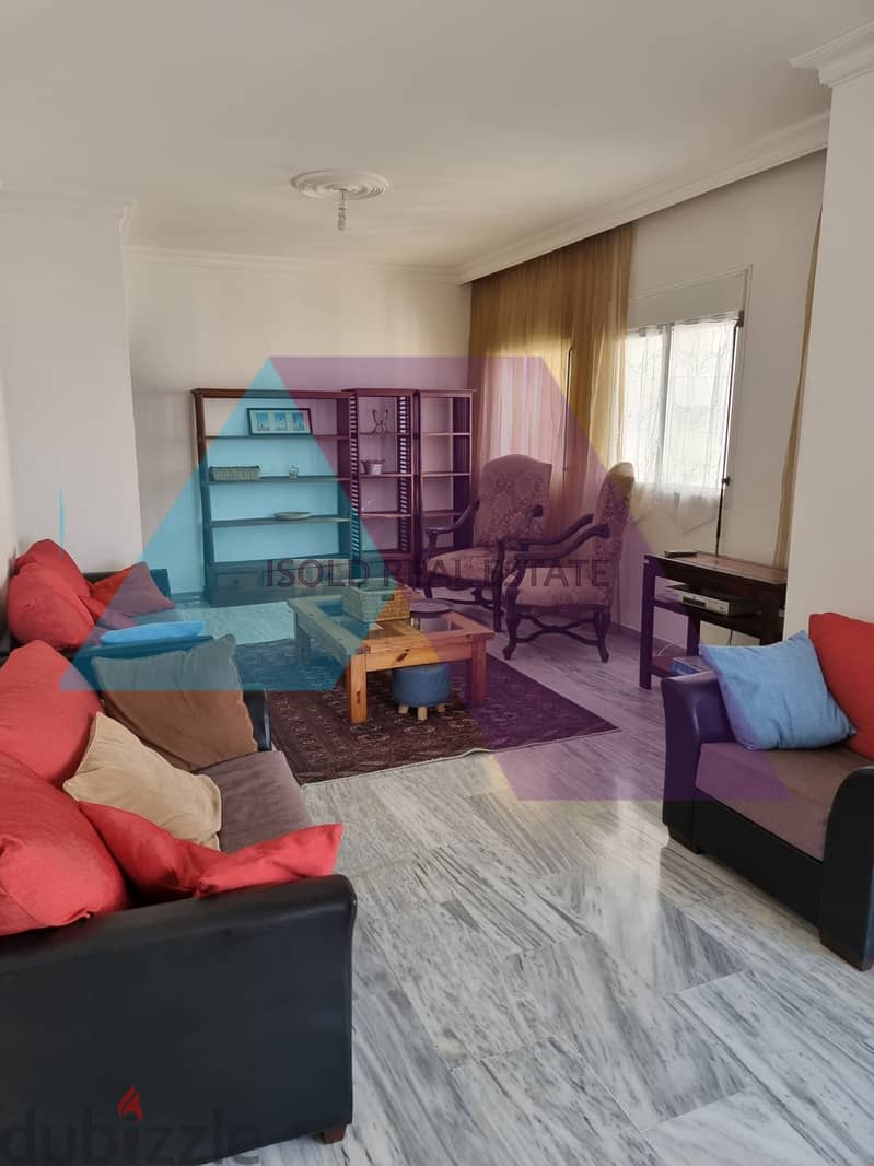 A 210 m2 apartment with 50m2 roof terrace for sale in Achrafieh/Rizk 1