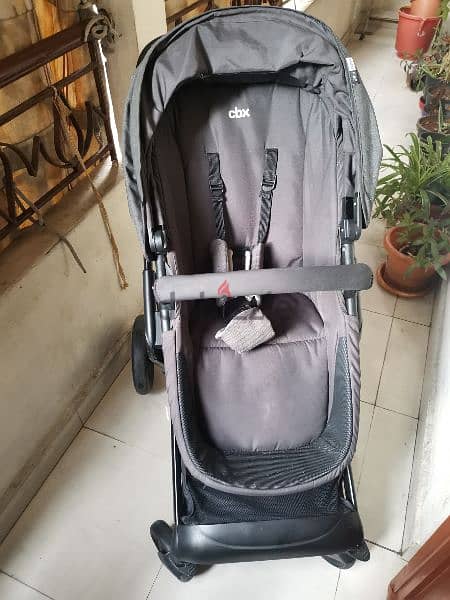 cbx stroller with bassinet and car seat 3