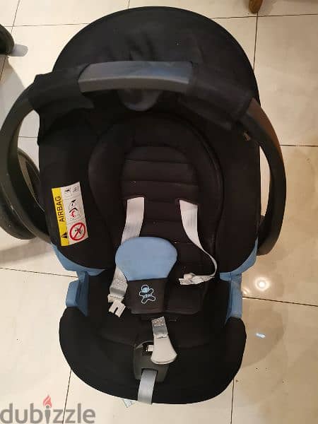 cbx stroller with bassinet and car seat 6