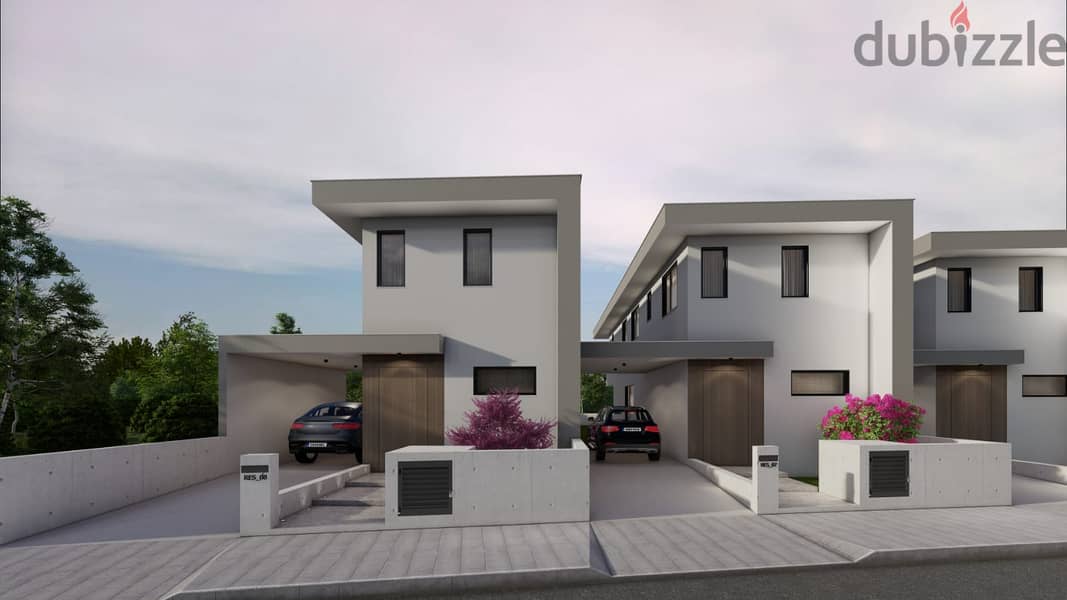 Cyprus Larnaca new villas under construction payment facilities Rf#053 6