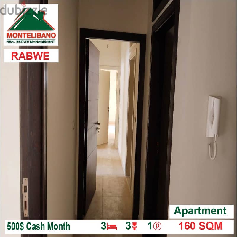500$!! Apartment for rent located in Rabwe 1