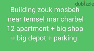 building zouk mosbeh near temsel mar charbel 12 apartment . . . 0