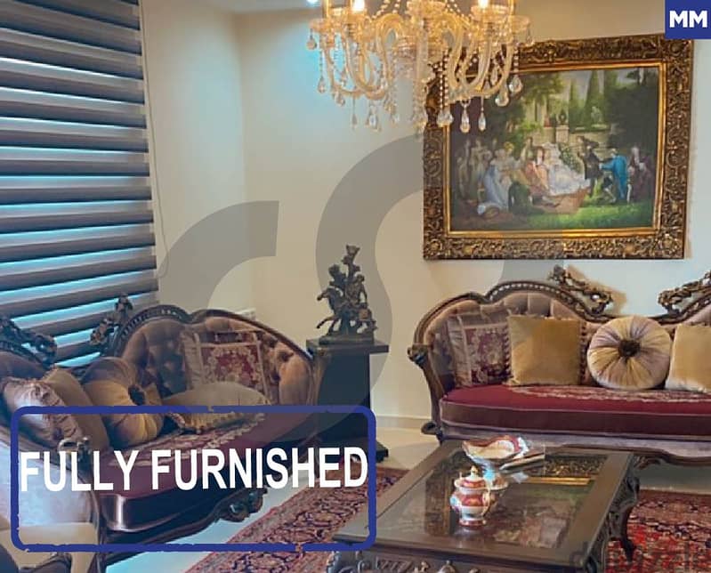 250 SQM Fully Furnished Apartment in Jamhour/الجمهور REF#MM101735 0