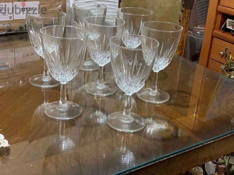 20 antuque crystal glasses 3