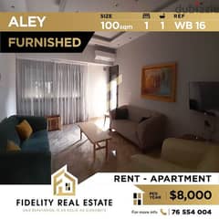 Furnished Apartment for rent in Aley WB16