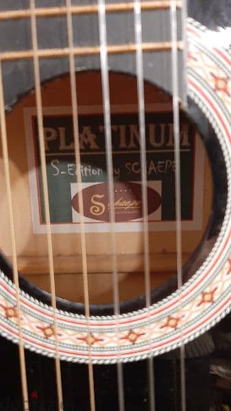 guitar Schaepe Platinum S-Edition Schwarz 2