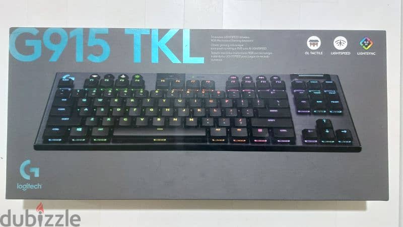 Logitech G915 TKL Gaming Keyboard (Open Box) 0