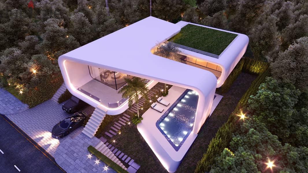 Villa for Sale in Damour- Installment Plan -فيلا فاخرة للبيع في الدامو 1