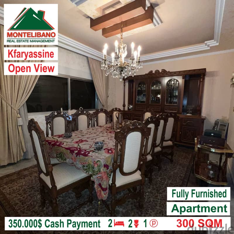 Apartment for Sale in Kfaryassine!!! 3