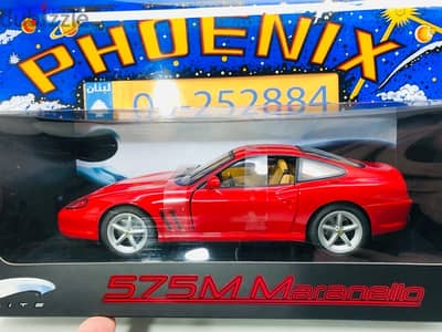 1:18 diecast Ferrari 575M Maranello New in Box. By HW Elite