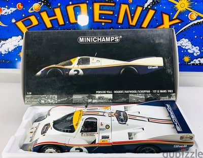 1/18 diecast Full Opening Porsche 956L 1st Le Mans 1983