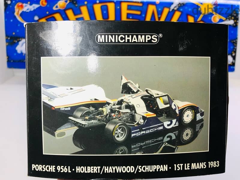 1/18 diecast Full Opening Porsche 956L 1st Le Mans 1983 1