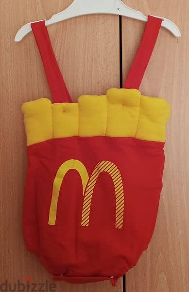 Boy or Girl Macdo Burger Fries Baby Uniform 2