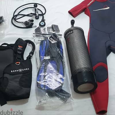 full scuba diving equipment 650$