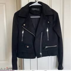 Zara faux suede jacket 0