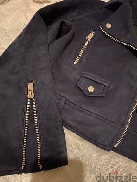 Zara faux suede jacket 2