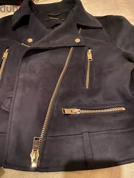 Zara faux suede jacket 3