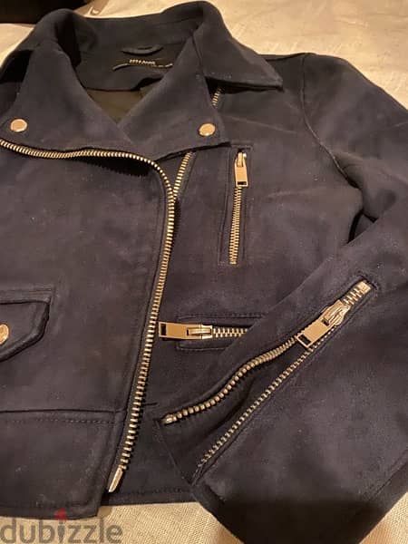 Zara faux suede jacket 6