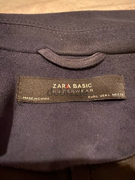 Zara faux suede jacket 7