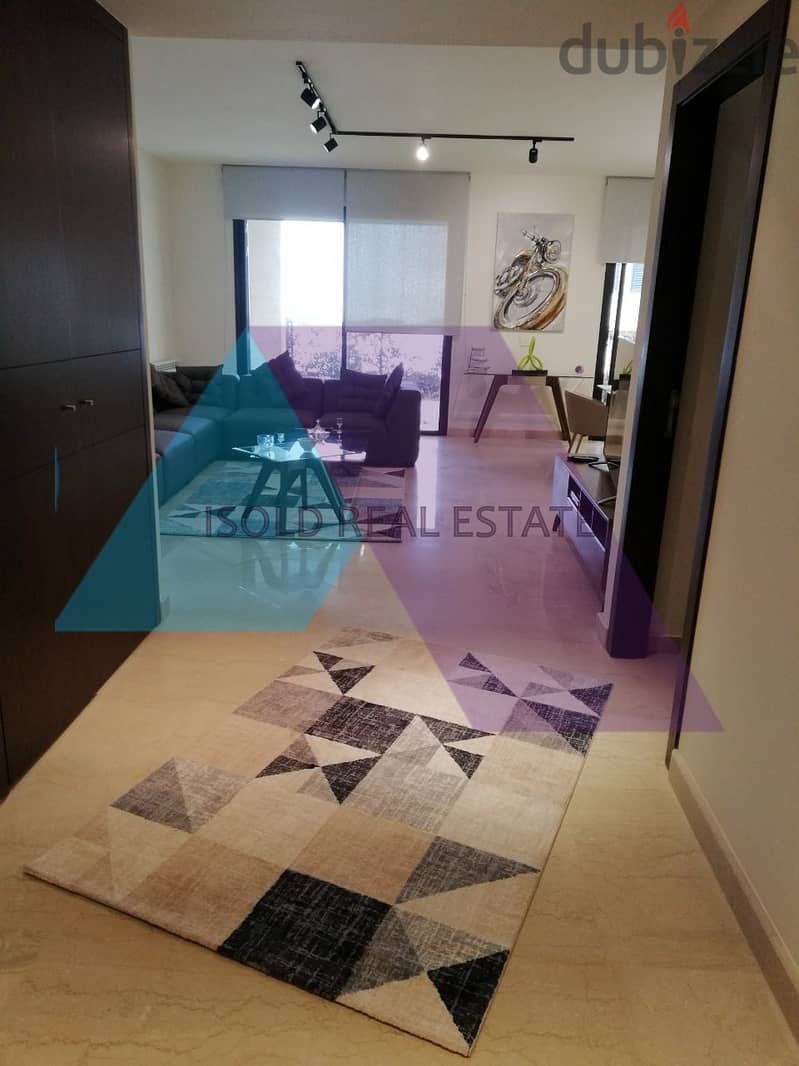 Fully furnished 223 m2 apartment+70m2 garden for sale  in Beit Misk 4