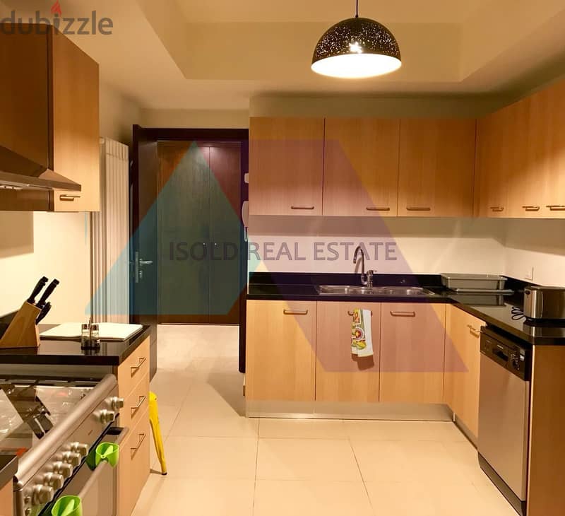 Fully furnished 223m2 apartment with 70m2 garden for rent in Beit Misk 5