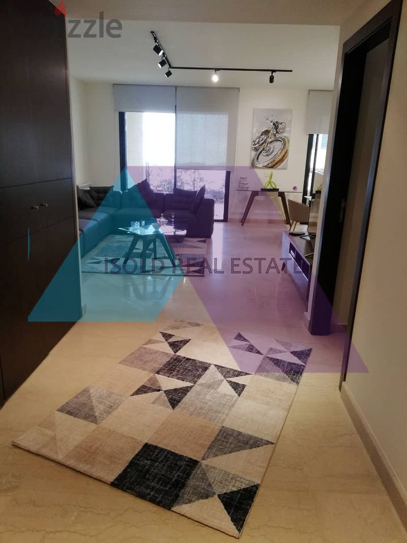 Fully furnished 223m2 apartment with 70m2 garden for rent in Beit Misk 6