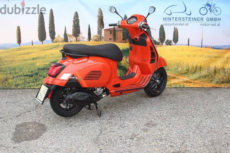 Vespa gts 300 super sport keyless 300klm new front suspension system 1